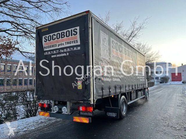 Kamion Mercedes 1829 4x2/ Pritsche + Plane/Euro 4