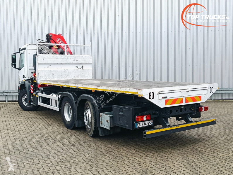 Camion Mercedes 2535 6x2 -17 TM Fassi Kraan,...