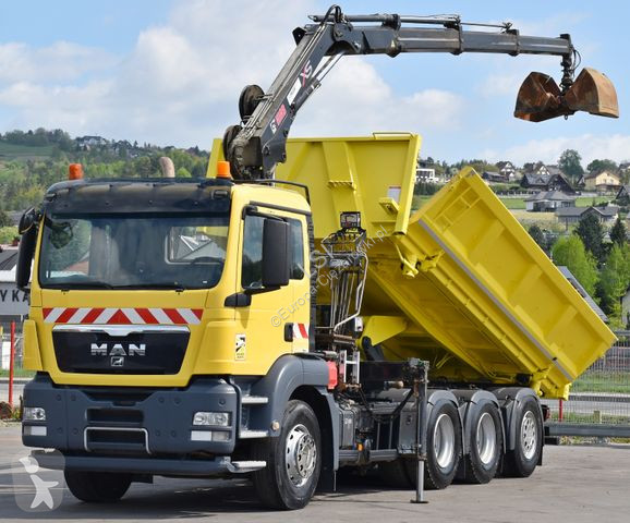 Kamion MAN 35.440 * HIAB 122 B-3 DUO / 8x4