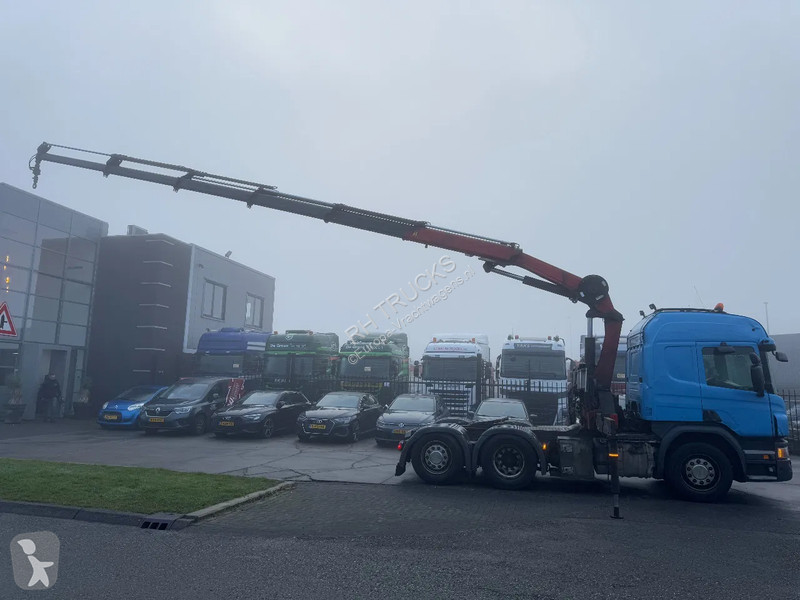Camion Scania P450 6X2 - EURO 6 + HMF 2620-K5 +...