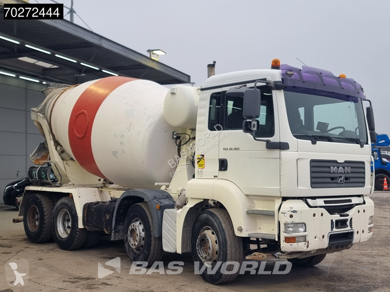 Camión MAN 32.360 8X4 Stetter 9m3...