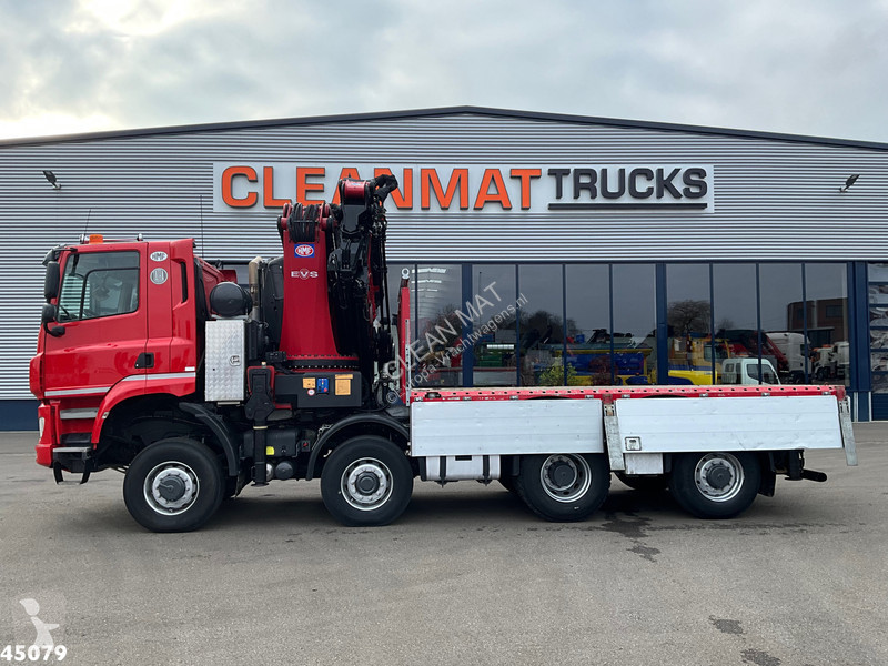 Camion Tatra T 158 8x6 Euro 6 HMF 85 Tonmeter...