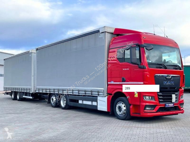 Camion remorque MAN TGX 26.470 / ZESTAW TANDEM...