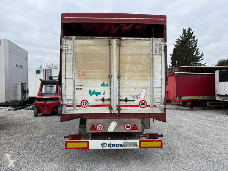 Camion Krone SEMIRIMORCHIO, CENTINATO SPONDE, 3...