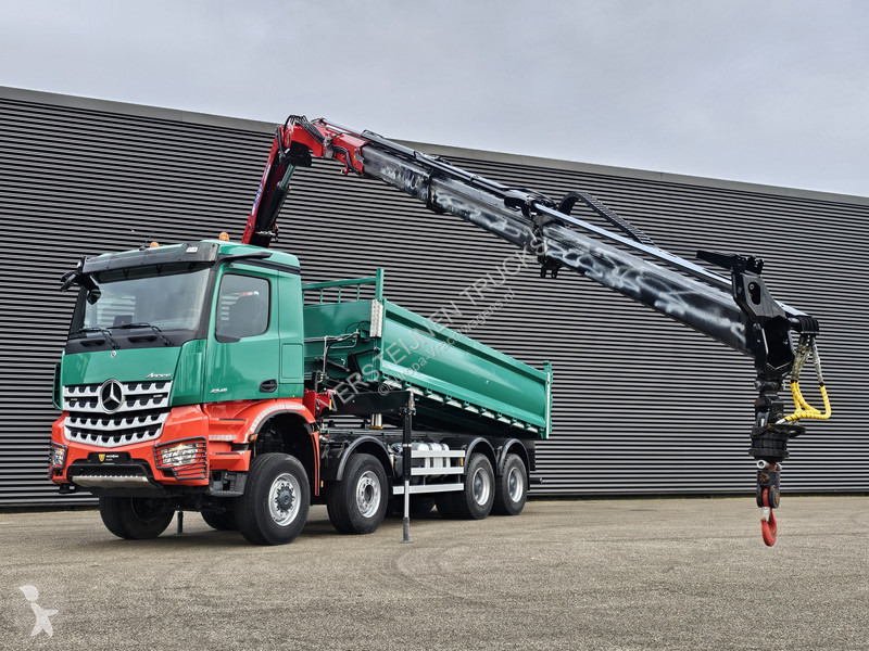 Kamion Mercedes AROCS 4145 / 8X6 / TIPPER + HM...