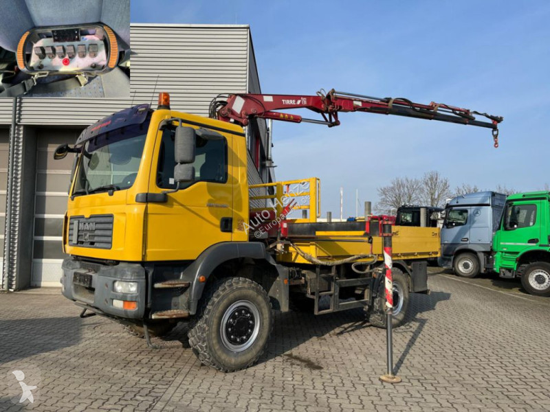 Kamion MAN TG-M 18.280 4x4 Pritsche Kran...