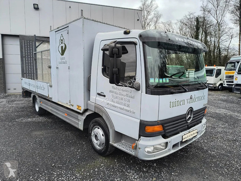 Camion Mercedes 815 GARDEN - MATERIAL BOX - RAMPS