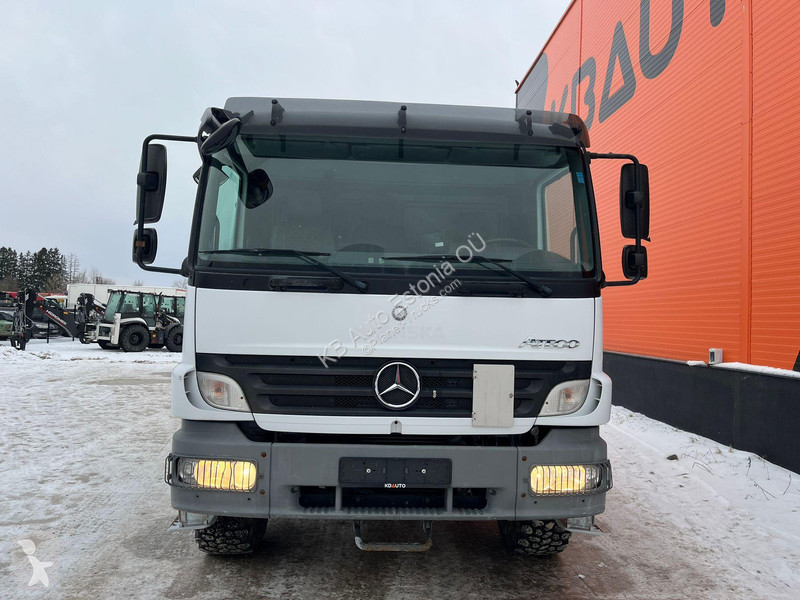 Kamion Mercedes 1018 4x4 Hiab 077 - B3 HiDUO