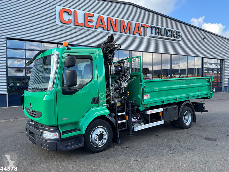 Camion Renault 300.12 Manual Hiab 8 Tonmeter...