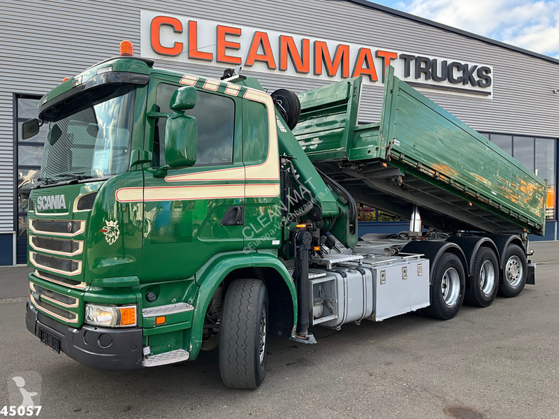 Camion Scania 490 8x4 Euro 6 Hiab 24 Tonmeter...