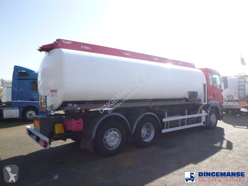 Lastbil MAN TGS 6X2 RHD fuel tank 20 m3 / 4 comp