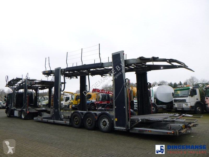 Camion Scania 410 6x2 RHD Rolfo car transporter
