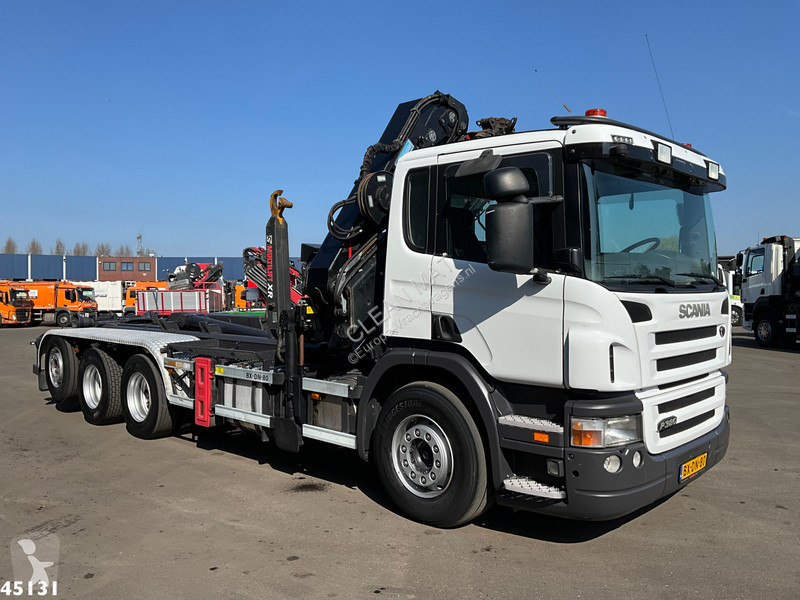 Camion Scania 380 8x4 Euro 5 Hiab 21 Tonmeter...