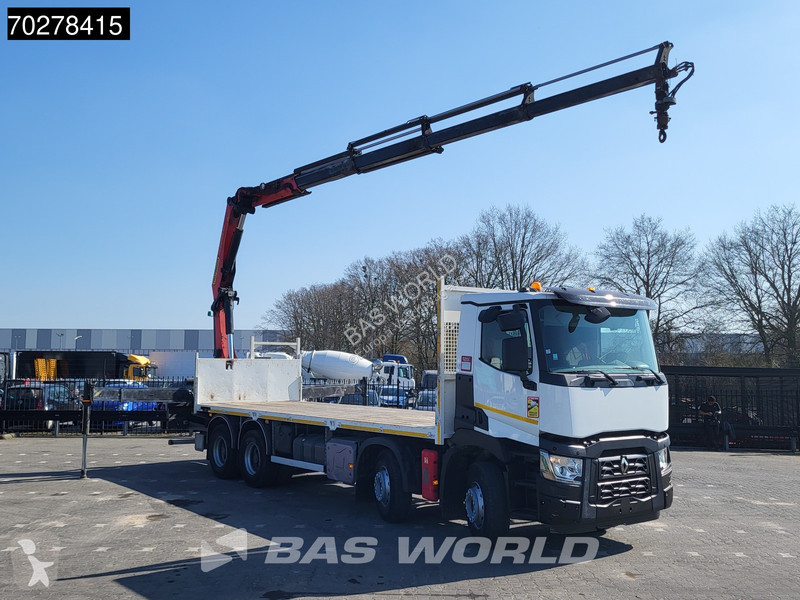 Camion Renault C 430 8X4 Palfinger 22 EH kran...