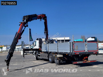 Camión Volvo FM 450 6X2 HMF3220 K5 + Jib K5 Crane Kran Lift-Steering Axle VEB+ Automatic