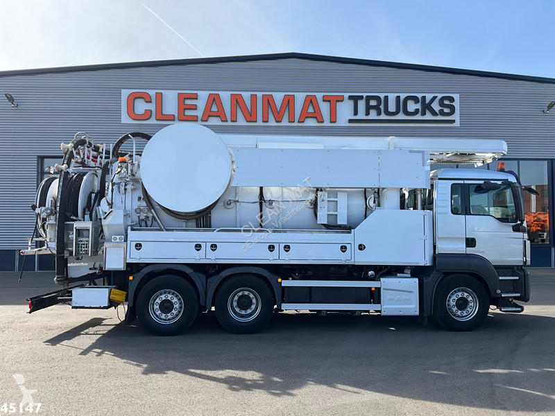 Lastbil MAN TGS Euro 6 Kroll 11m³ Riool Combi