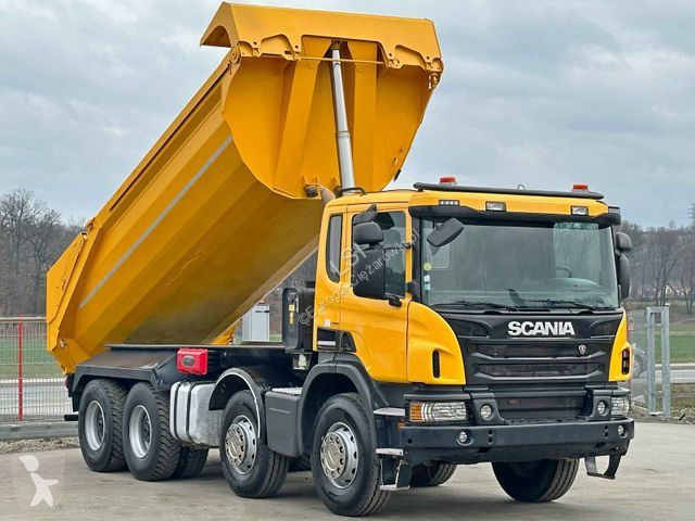 Camion Scania 400 Kipper * 8x4 * TOZUSTAND !