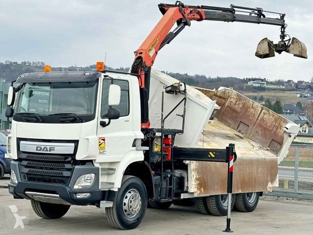 Camion DAF CF 410 * Kipper 4,90 m + PK 1 - K B...
