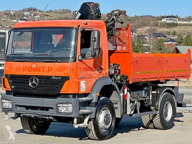 Camion Mercedes AXOR 1829 * HIAB 1111 HIDUO +...