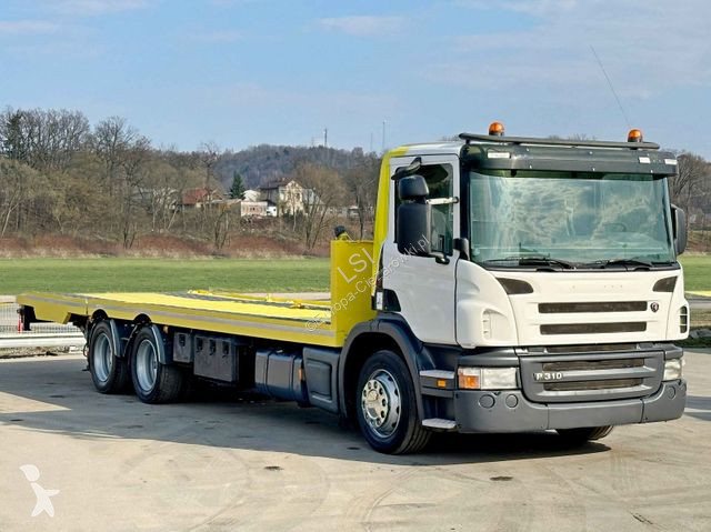 Camion Scania P 310 * ABSCHEPPWAGEN 9,10 m *...