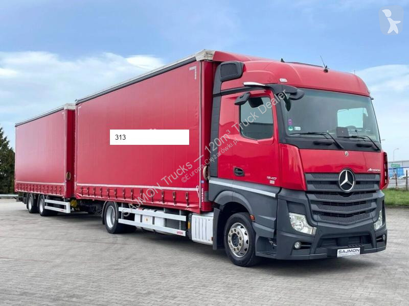 Kamion s návěsem Mercedes ACTROS / ZESTAW...
