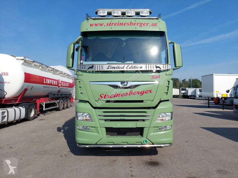 Kamion MAN TGX 26.500 6x4x4 Holztransporter,...