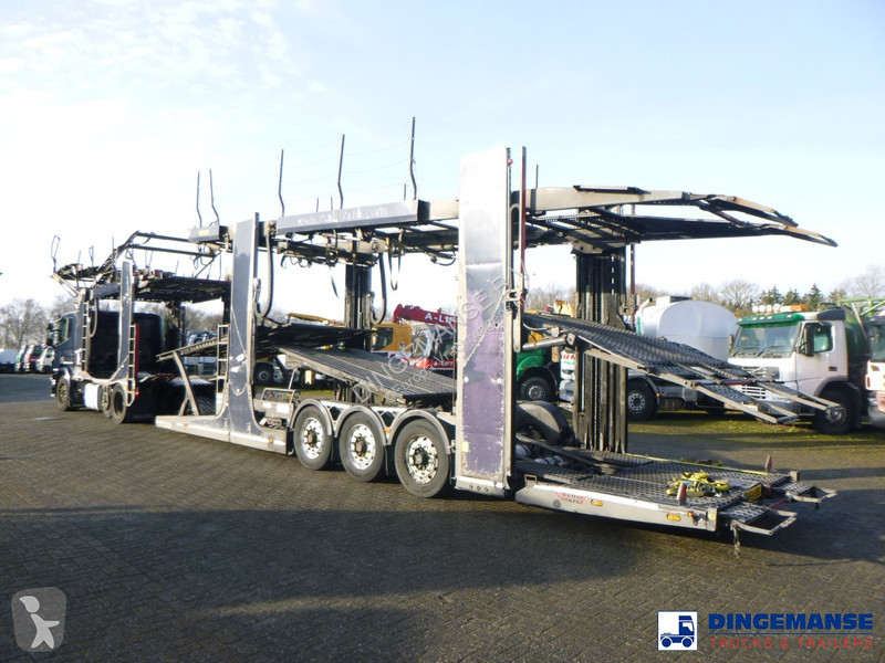 Camion Scania 410 6x2 RHD Rolfo car transporter