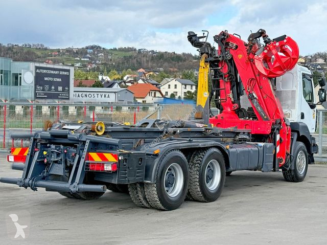 Camion Renault KERAX 460 DXI * ABROLLKIPPER *...