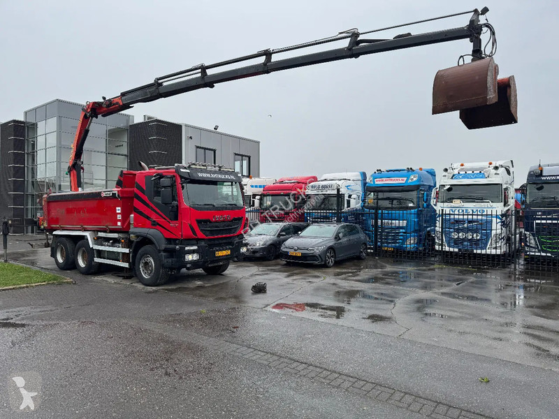 Kamion Iveco 500 6X4 EURO 6 KIPPER + PALFINGER...