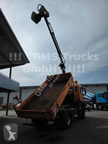 Camion MAN TGS / 4X4 ALLRAD / Kipper + Kran