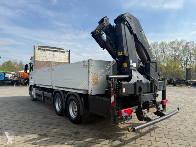 Lastbil MAN TG-S 26.440 6x4 Pritsche Heckkran...