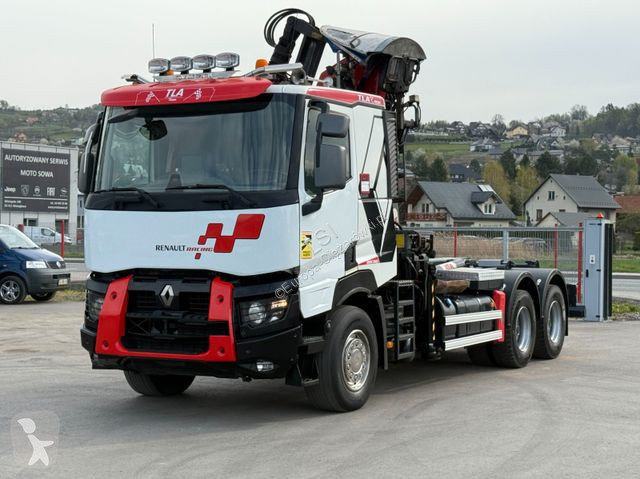 Lastbil Renault C520 * ABROLLKIPPER 4,80 m *...