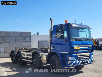 Camion DAF CF 410 8X4 NL-Truck 25tons VDL hooklift steel suspension Euro 5