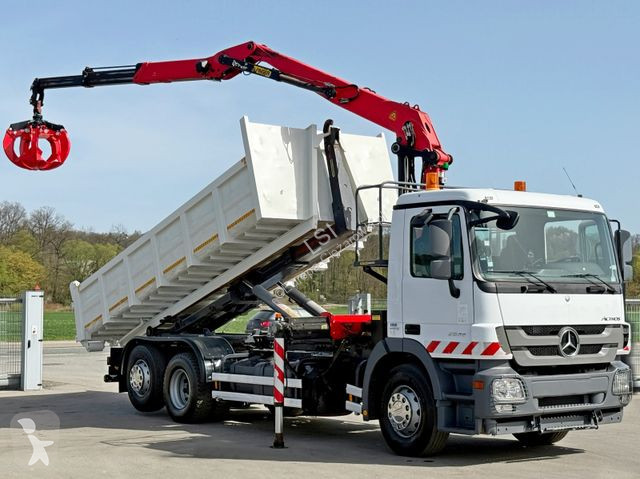 Camion Mercedes ACTROS 2536 * Abrollkipper +...