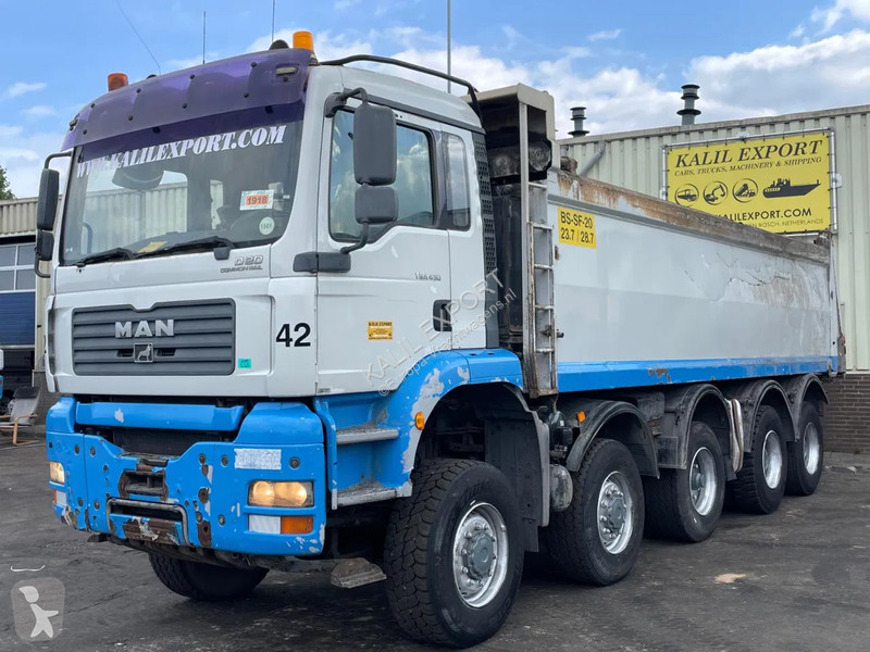 Camión MAN 50.430 Kipper 10x8 Big Axle's Manuel...