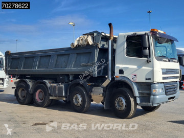 Camion DAF CF85 410 8X4 13m3 Meiller 2-side tipper Big-Axle steel suspension Automatic Euro 4