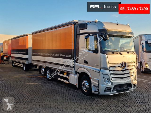Kamion Mercedes 2545 / KOMPLETT! / Alukappen /...