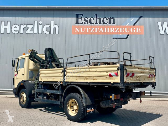 Camion Mercedes 4x4 Allrad Pritsche | HIAB...