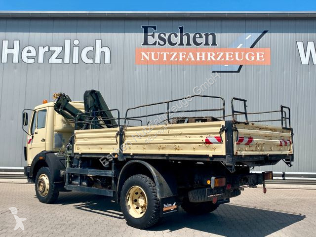 Camion Mercedes 4x4 Allrad Pritsche | HIAB...