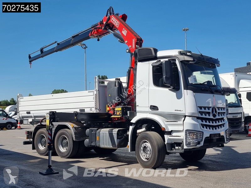 Kamion Mercedes 3348 6X4 Fassi F255A2.24 Kran...