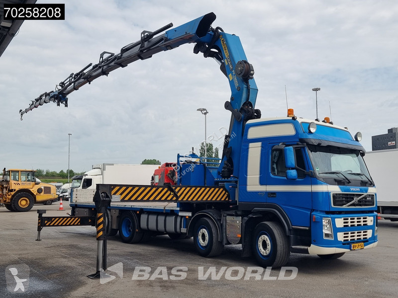 Camion Volvo FM 440 8X2 Palfinger PK02 + JIB +...