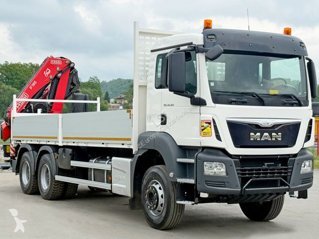 Lastbil MAN TGS * FASSI F195A.2.24 / FUNK * 6x4...