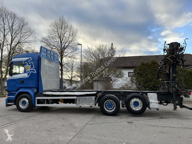 Camion Scania 6x2 Kurzholz LOGLIFT 125 ZT