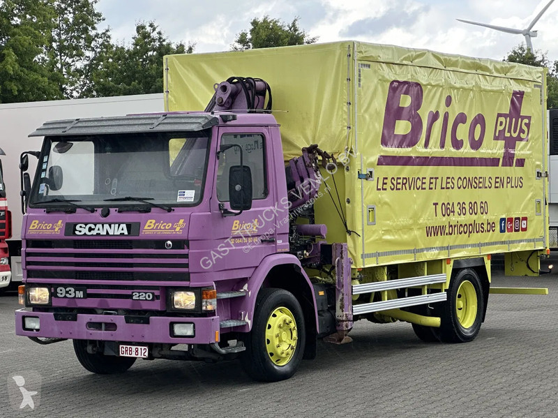 Camion Scania M 220 4x2 Atlas 100.1 Crane /...