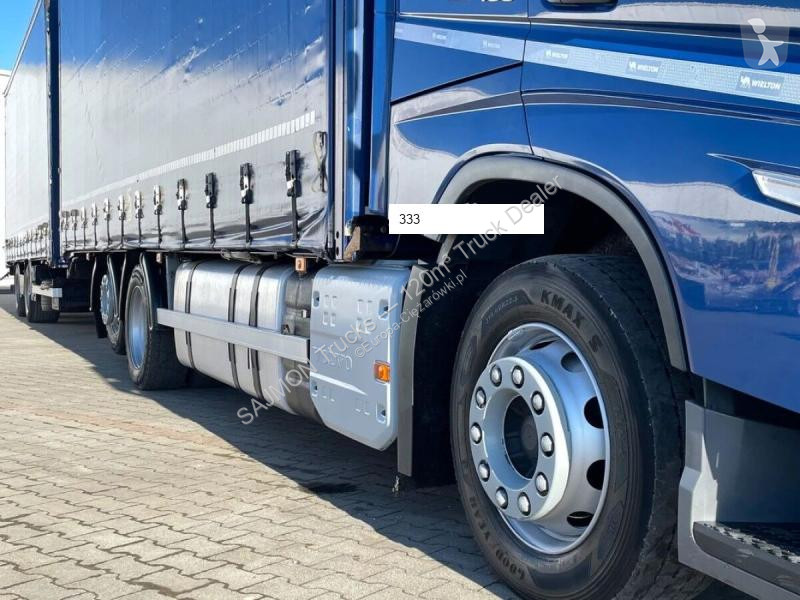 Lastbil med släp Volvo FH 460 / ZESTAW TANDEM...