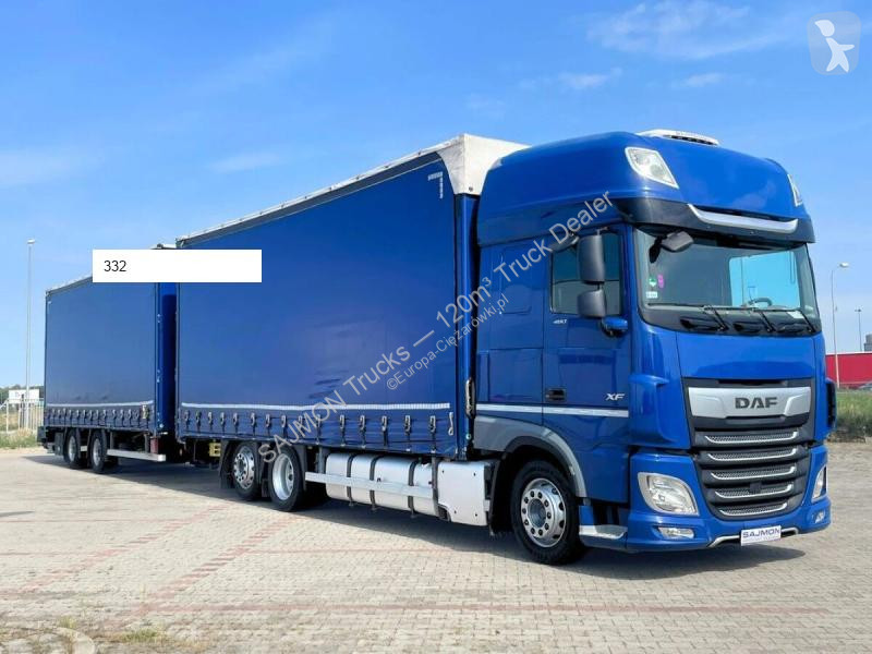 Camion remorque DAF XF 480 / ZESTAW TANDEM 120...