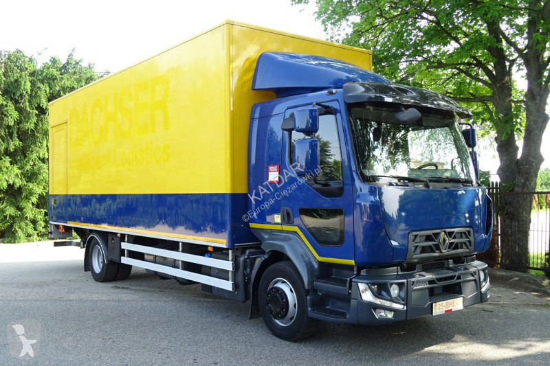 Camion Renault D12 Euro 6 kontener 18p z windą...
