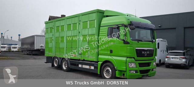 شاحنة MAN TGX XL KABA  3 Stock Viehtransporter