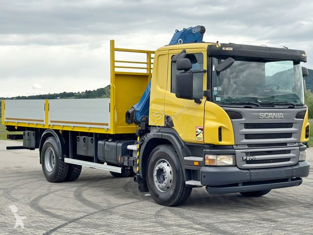 Camión Scania 270 * FASSI F110A.23 + FUNK *...