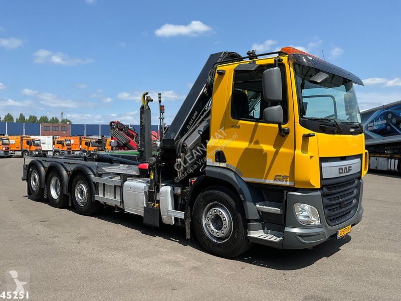 Camion DAF Q СF 400 8x2 Euro 6 Hiab 24 Tonmeter...